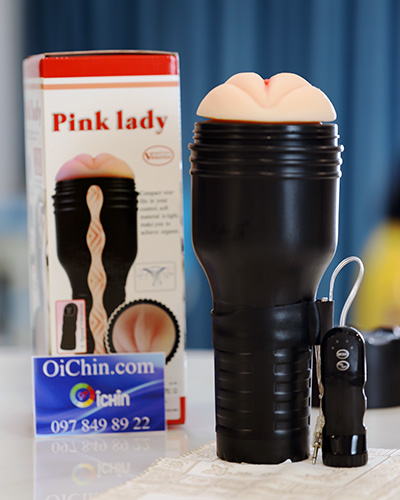 Hậu môn giả Pink Lady cực khít remote điều khiển rung đa chế độ