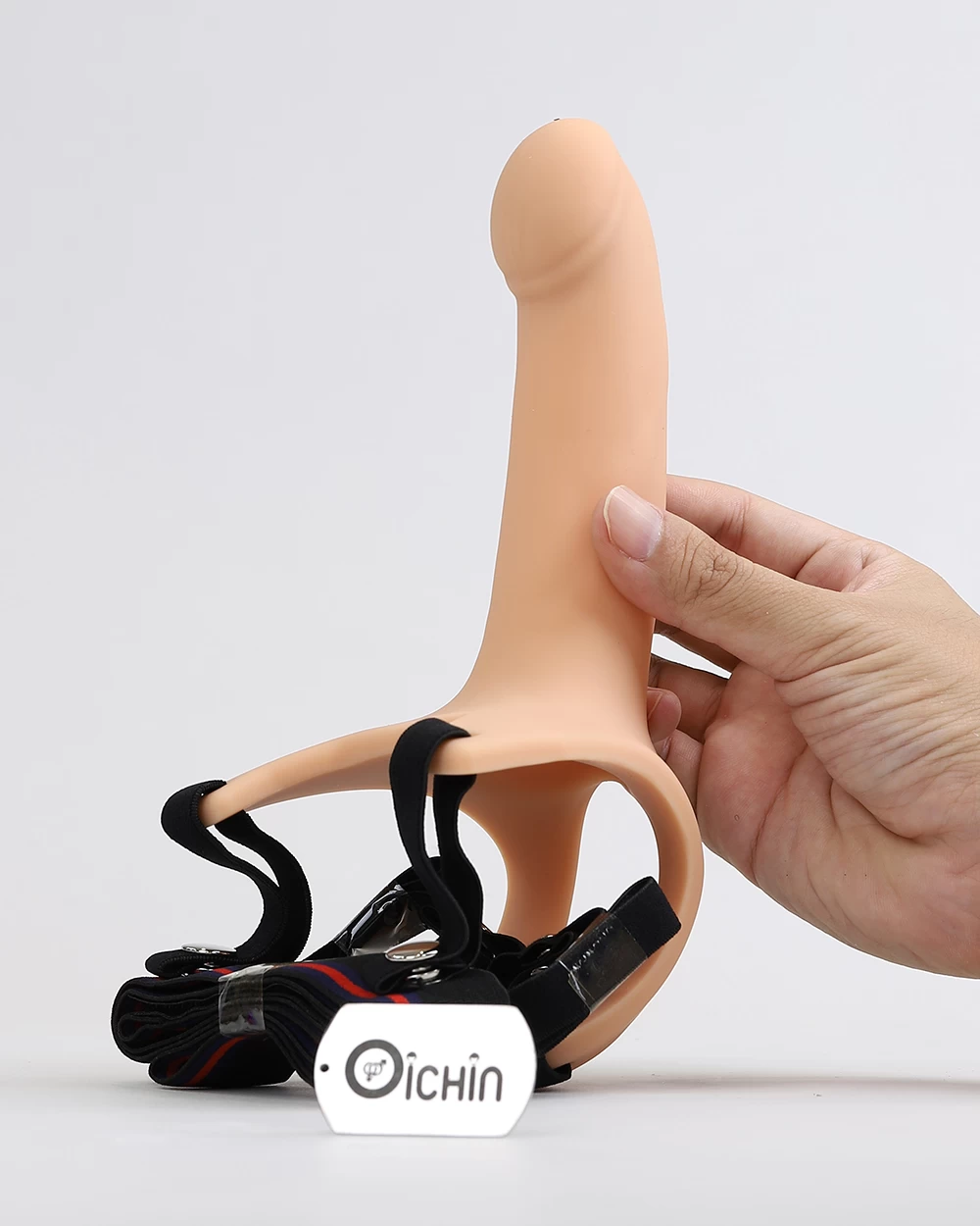 Hollow Strap-On mềm mịn tăng kích thước