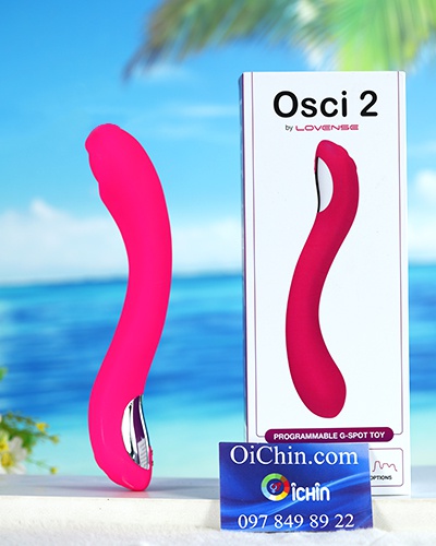 Lovense Osci 2 cao cấp rung không giới hạn qua ĐT chống nước 100%