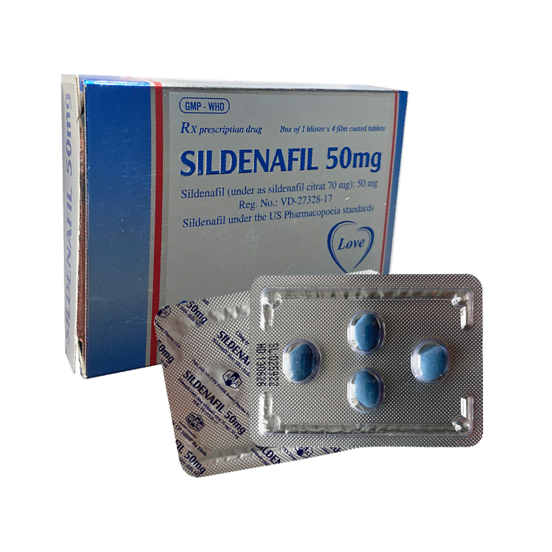 Sildenafil 50mg kéo dài thời gian chống xuất tinh cho Nam