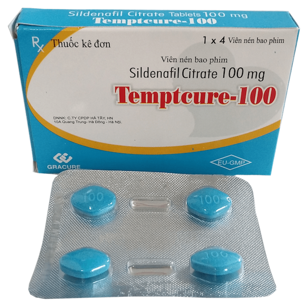 Viên uống Temptcure 100mg thuốc cường dương tăng sinh lý kéo dài thời gian